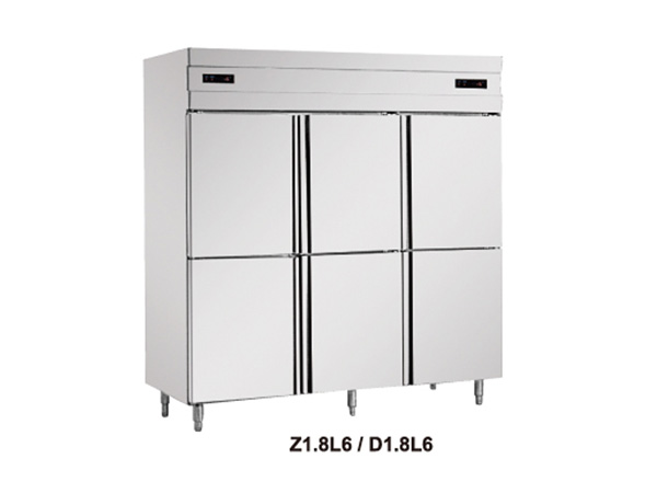 直冷不鏽鋼廚用冷（lěng）凍冷（lěng）藏櫃   
