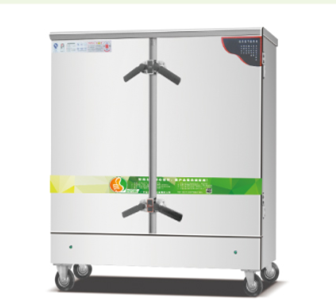 雙門雙控盆（pén）電熱蒸飯櫃